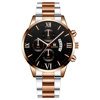 Orologio uomo acciaio business
