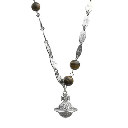 Collana geometrica in lega