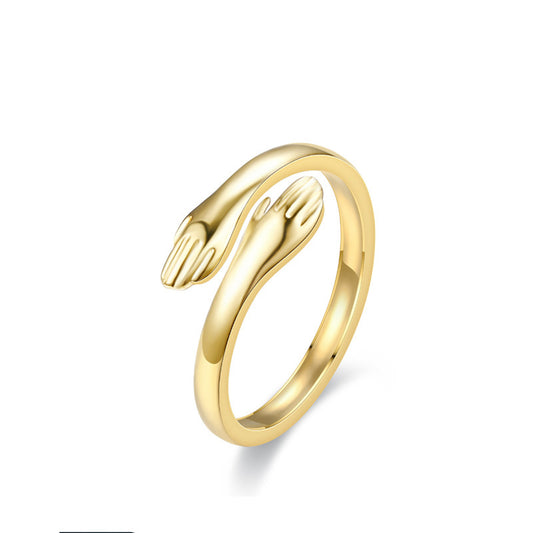 Anello titanio amore