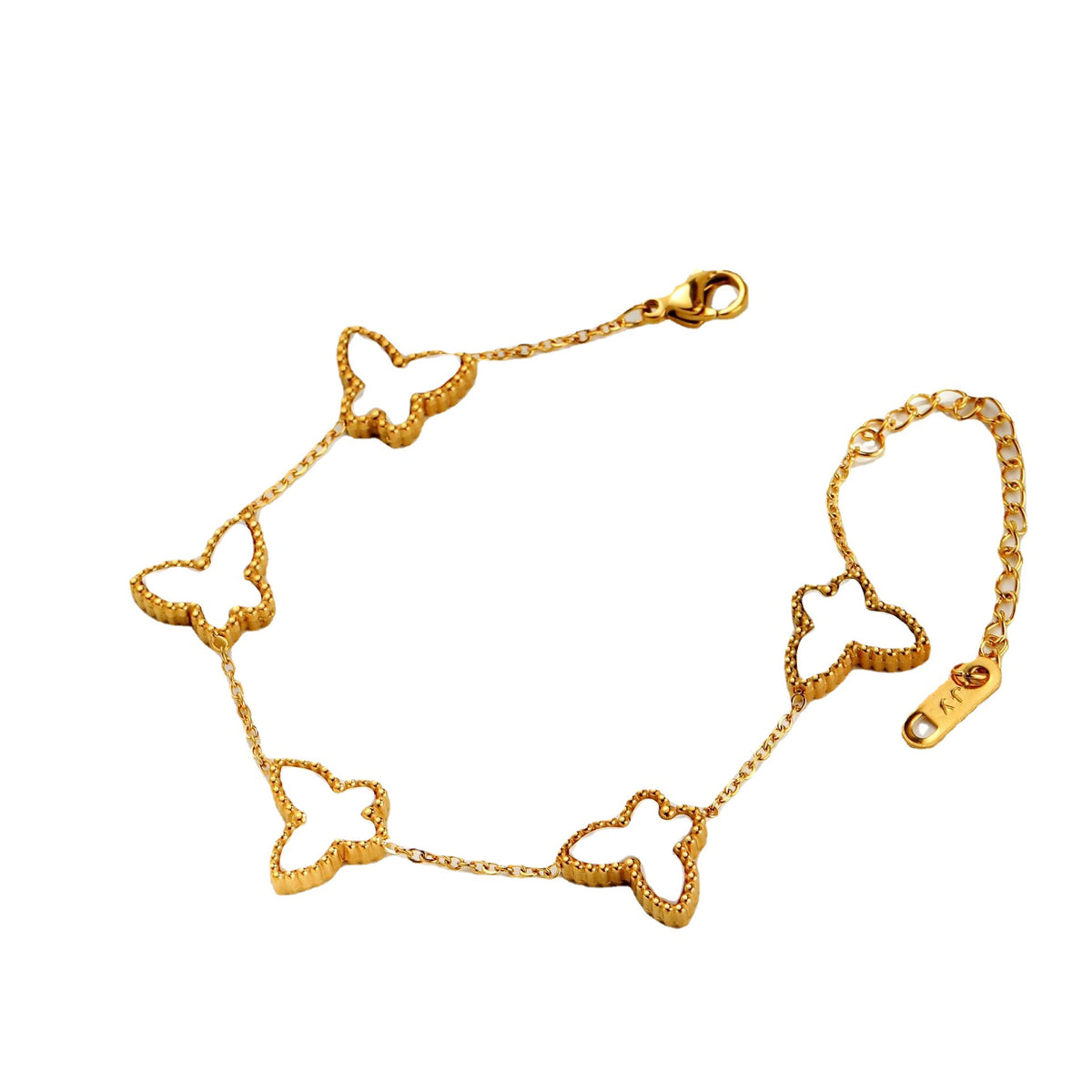 Bracciale farfalla titanio