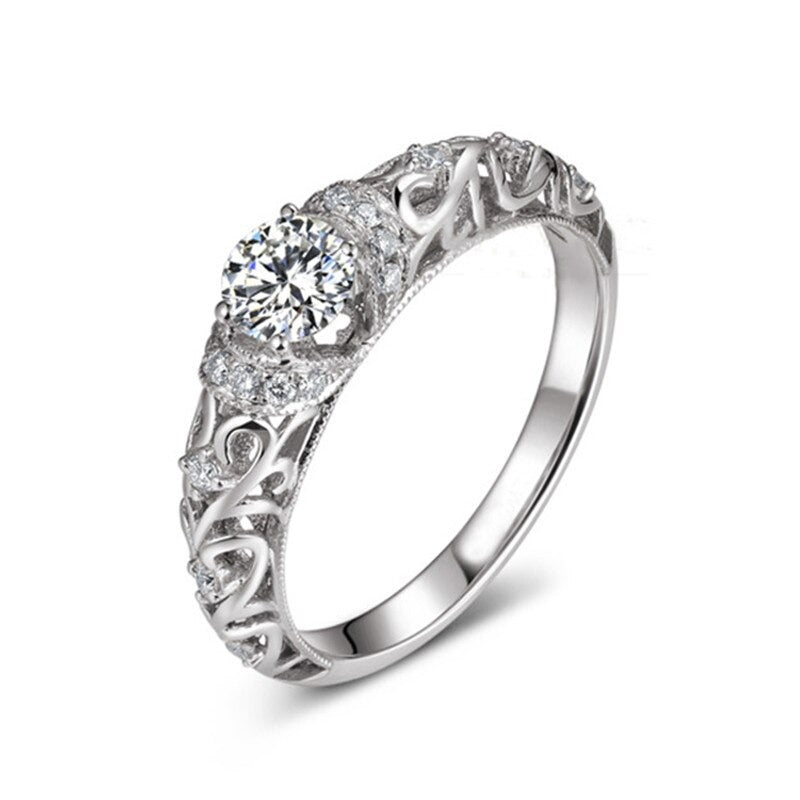 Anello barocco traforato