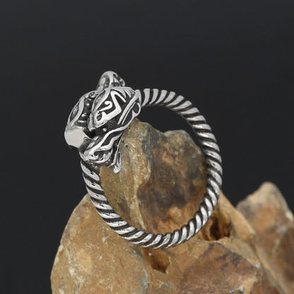 Anello drago vichingo