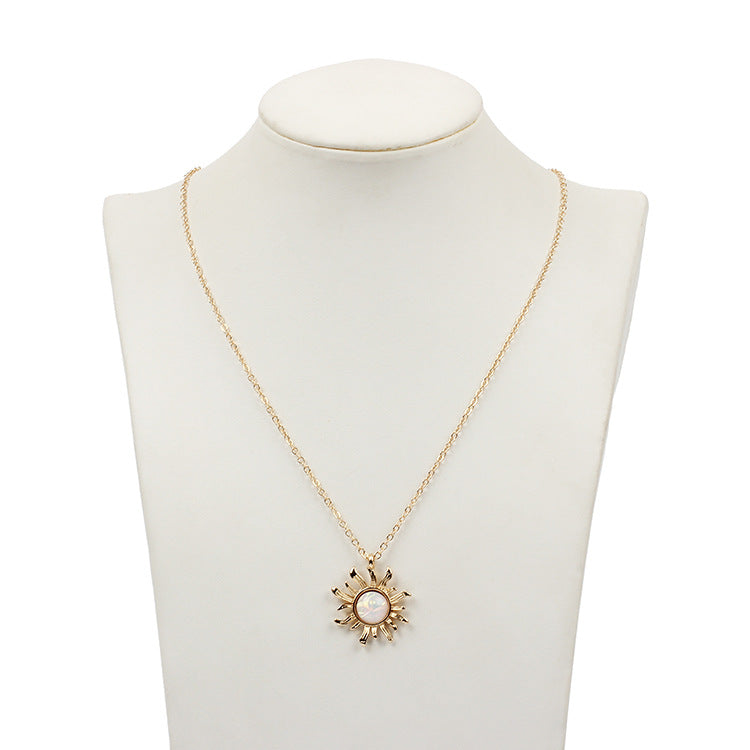 Collana choker girasole