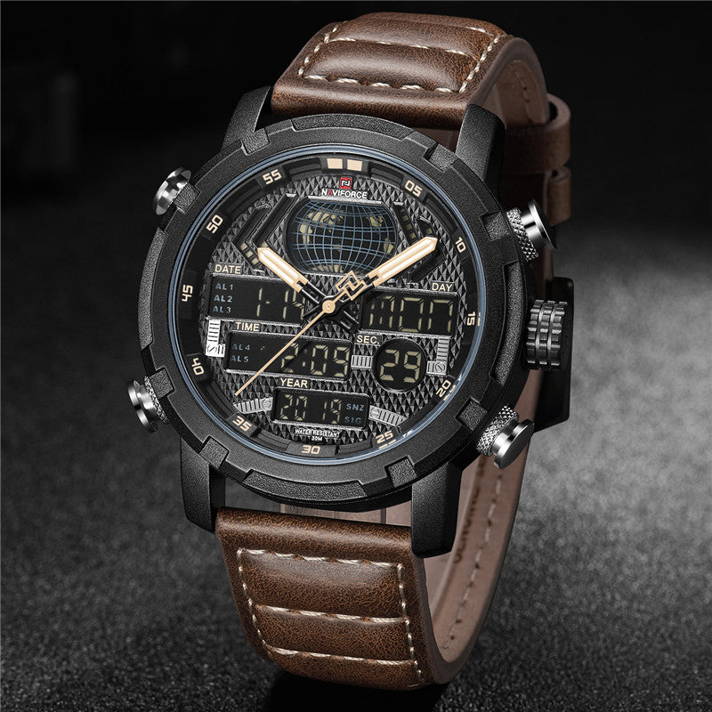 Orologio doppio display sportivo multifunzionale