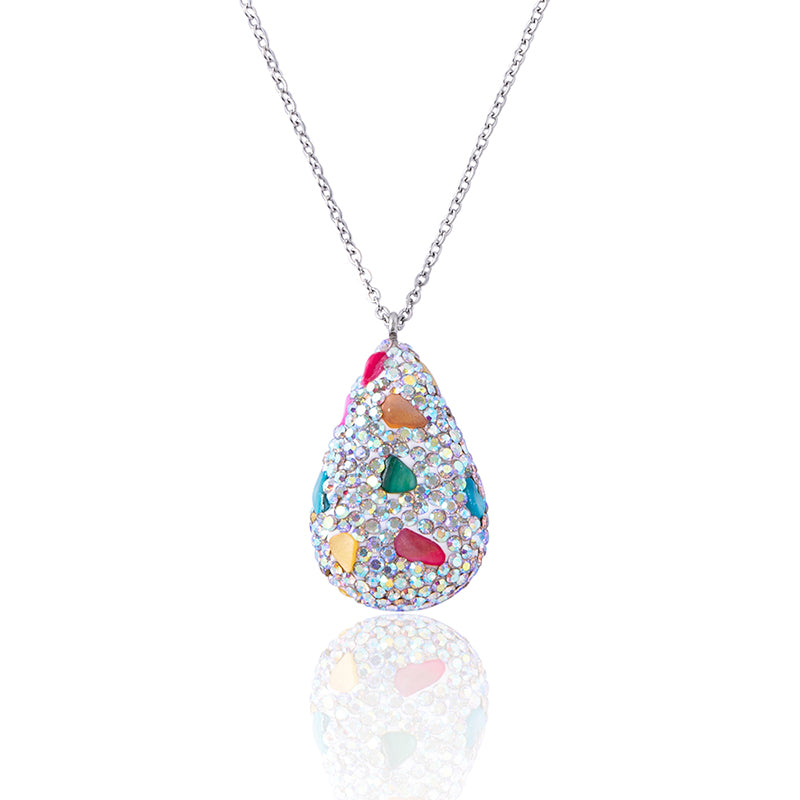 Collana cristallo - fimo