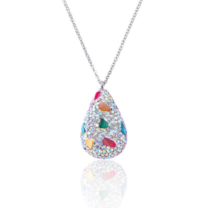 Collana cristallo - fimo