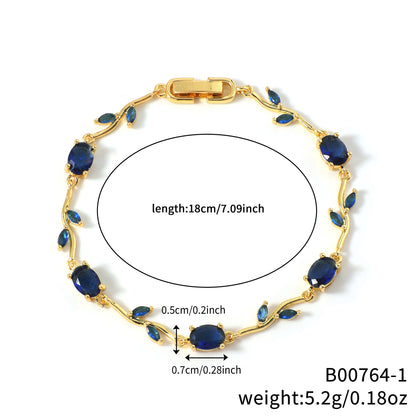 Bracciale Zircone Geometrico