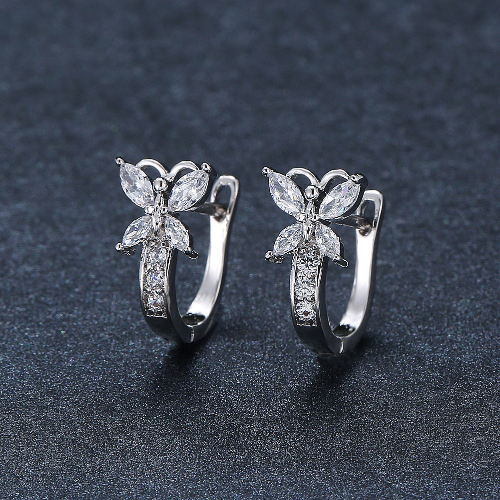 Anello fiocco cristallo
