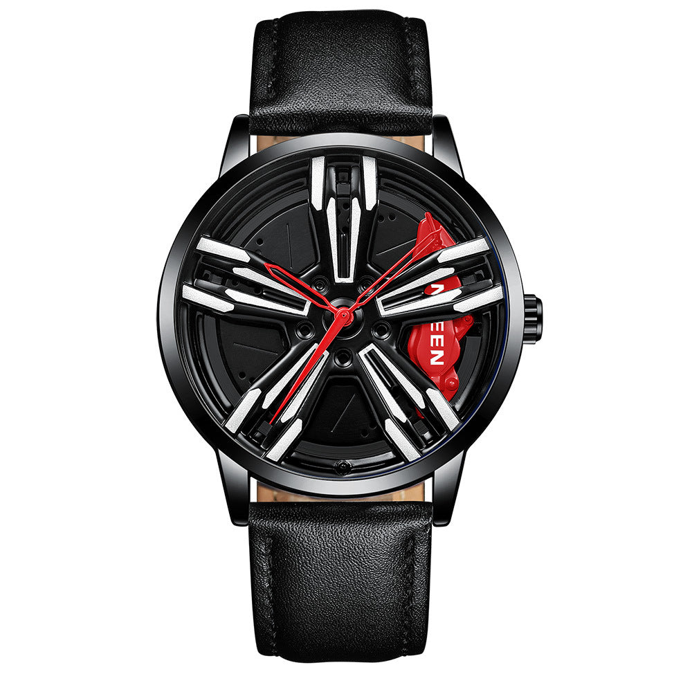Orologio uomo tema locomotiva