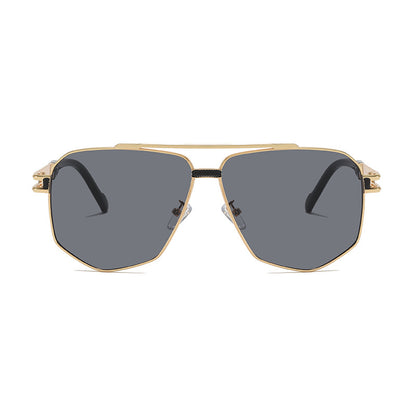 Occhiali da sole uomo metallo lusso