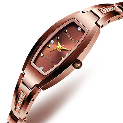 Orologio da donna in acciaio impermeabile