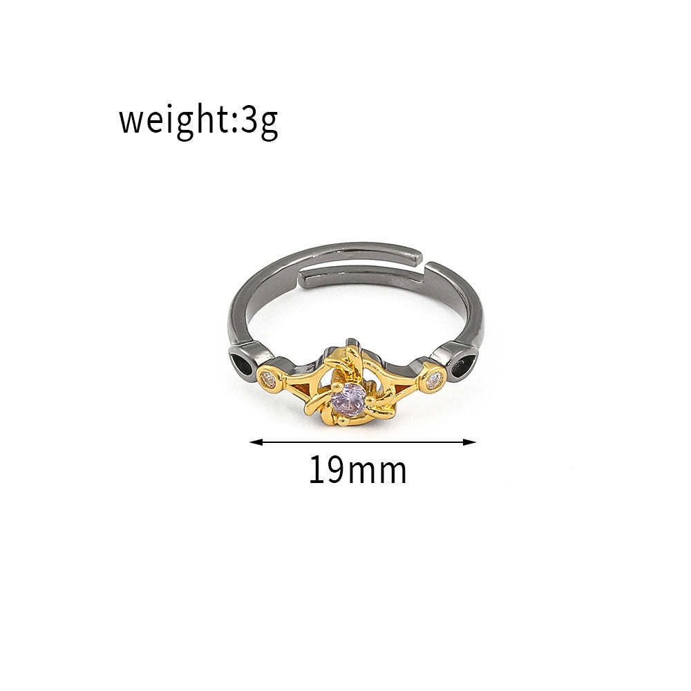Anello vintage geometrico ricordo