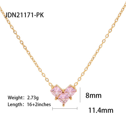 Collana acciaio titanio stile francese