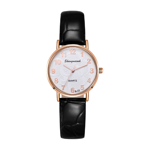 Orologio da donna impermeabile semplice al quarzo