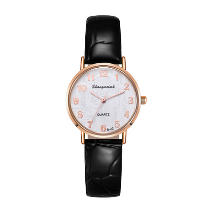 Orologio da donna impermeabile semplice al quarzo