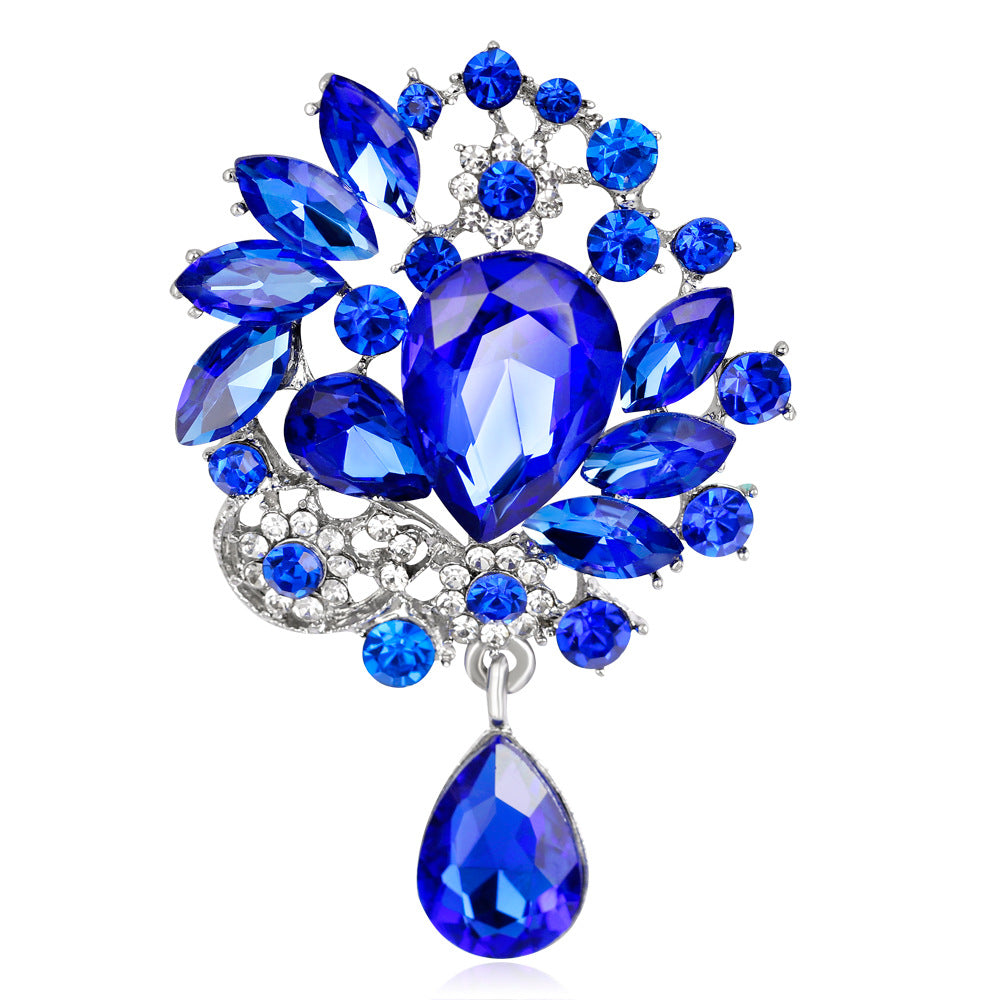 Spilla Strass e Vetro