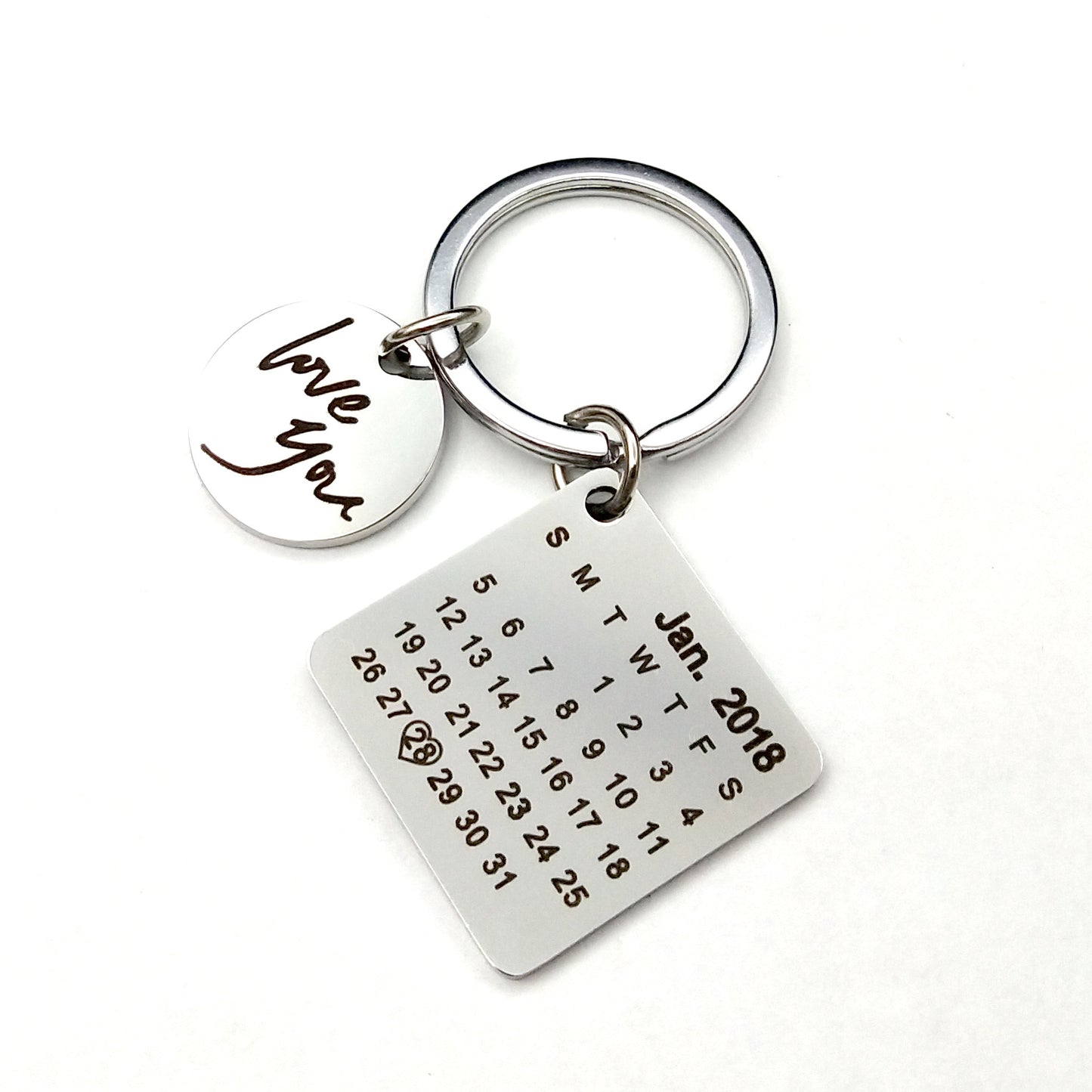 Portachiavi personalizzabile con lettere