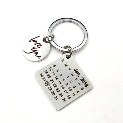 Portachiavi personalizzabile con lettere