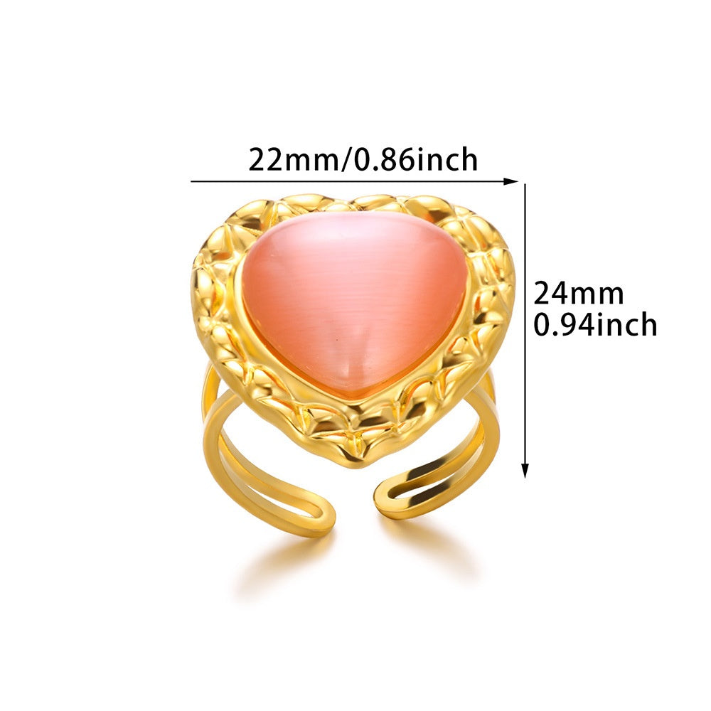 Anello Cuore Retrò