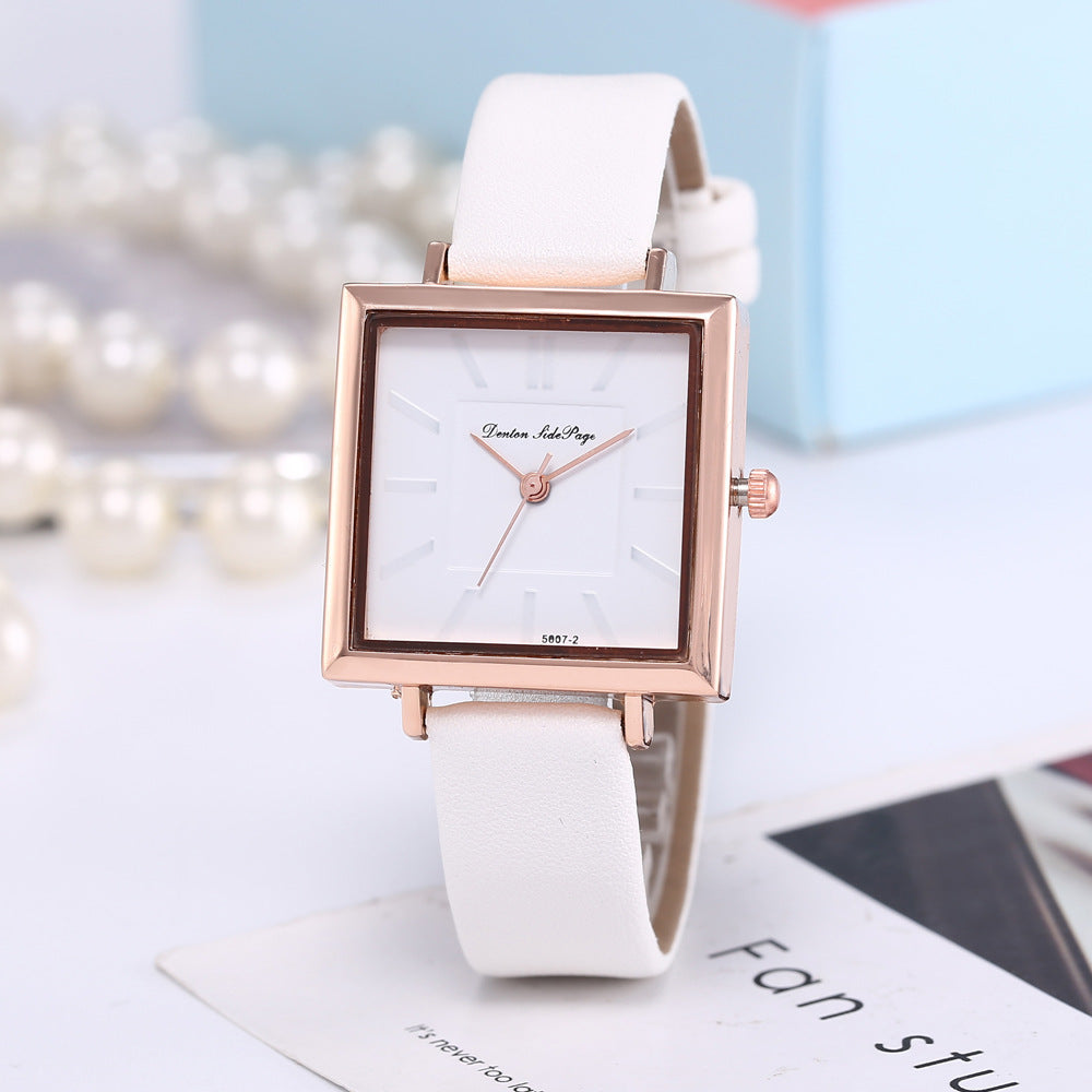 Orologio donna quadrato classico