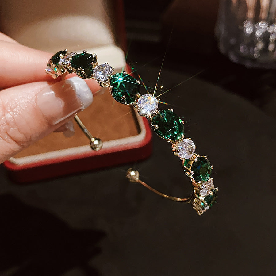 Bracciale Doppio Fiore Zircone