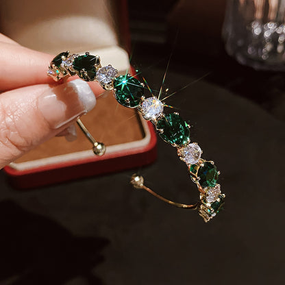 Bracciale Doppio Fiore Zircone