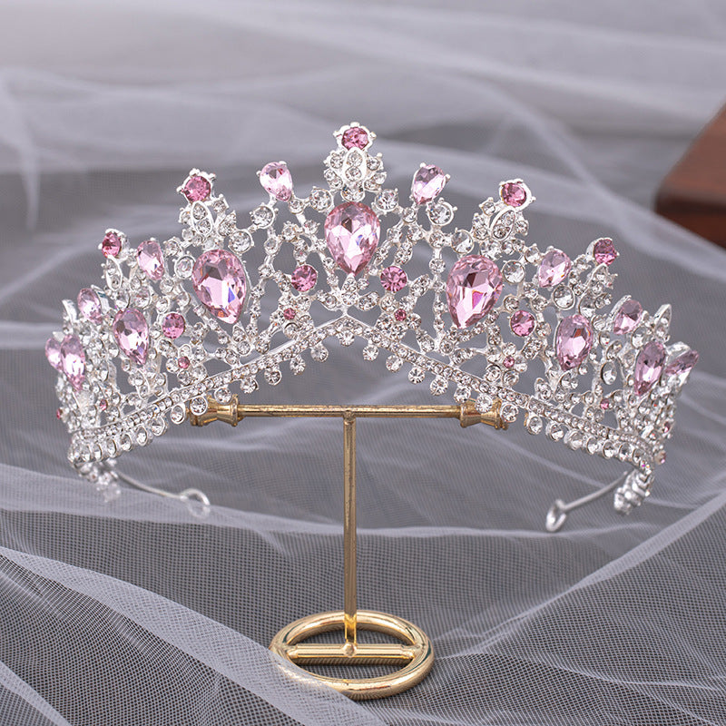 Tiara Barocca con Strass da Donna