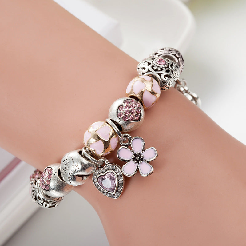 Bracciale stella con charm