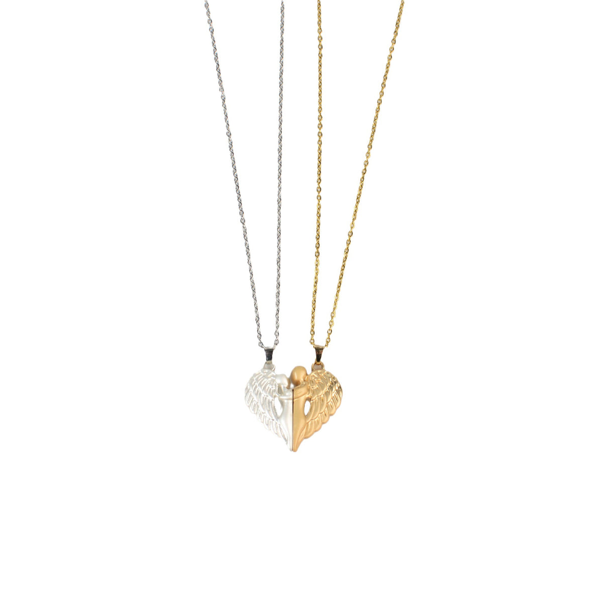 Collana coppia abbraccio