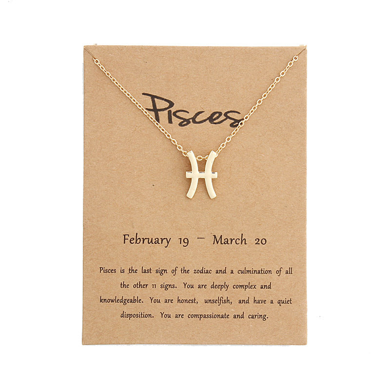 Collana segno zodiacale oro