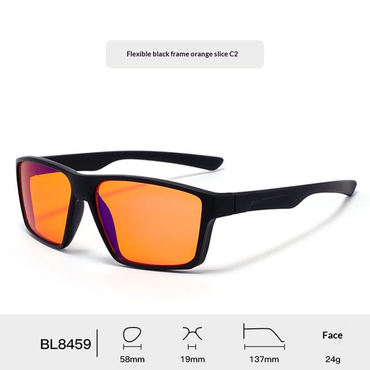 Occhiali da riposo anti luce blu