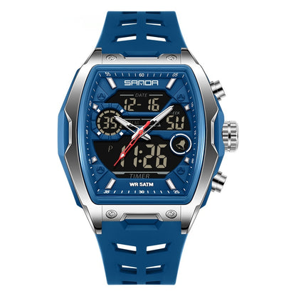 Orologio sportivo impermeabile a cilindro