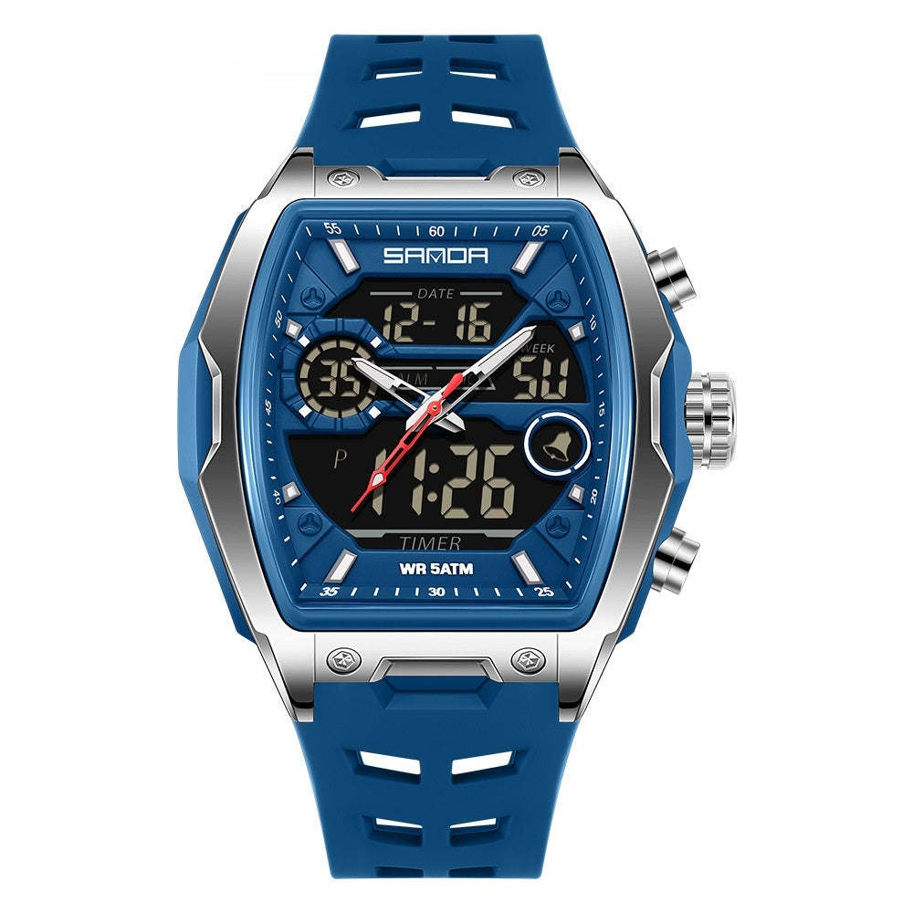 Orologio sportivo impermeabile a cilindro