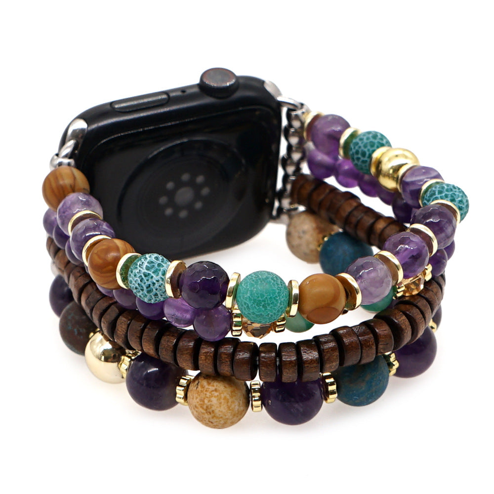 Bracciale ametista oro
