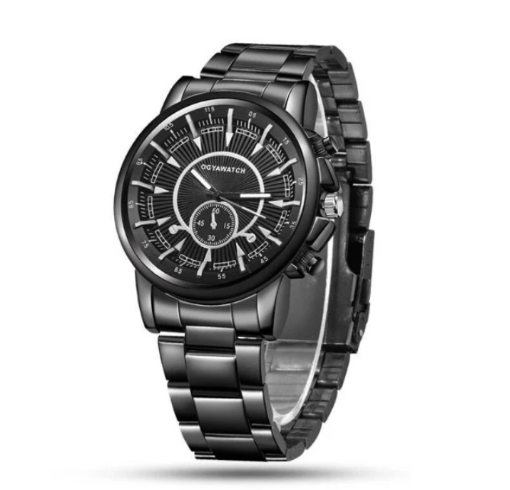 Orologio bracciale acciaio da uomo