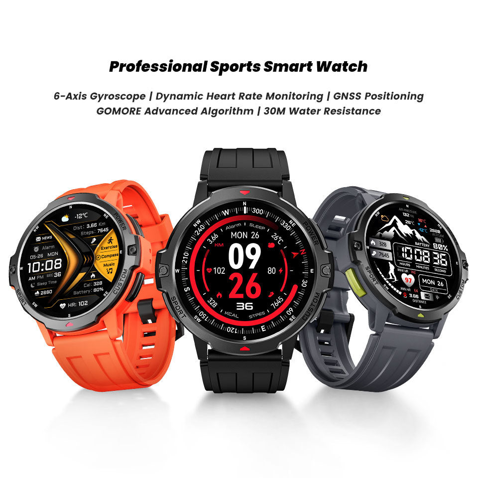 Smartwatch GPS 3ATM