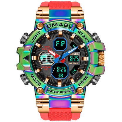 Orologio sportivo colorato