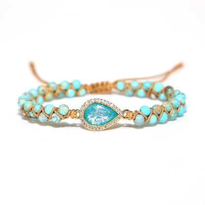 Bracciale amicizia intrecciato colorato