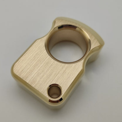 Anello ottone spazzolato