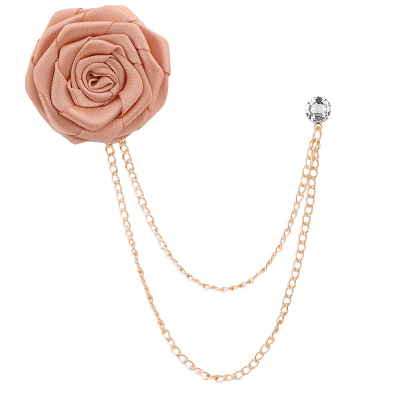 Spilla rosa a nappe