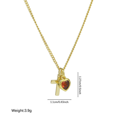 Collana cuore dicembre