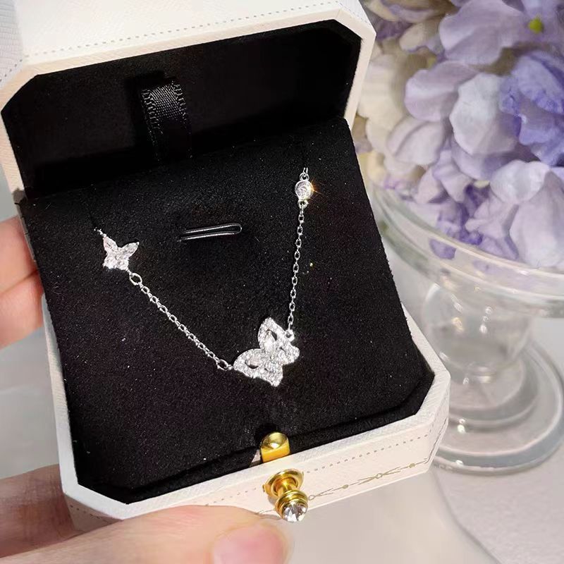Collana farfalla argento da donna