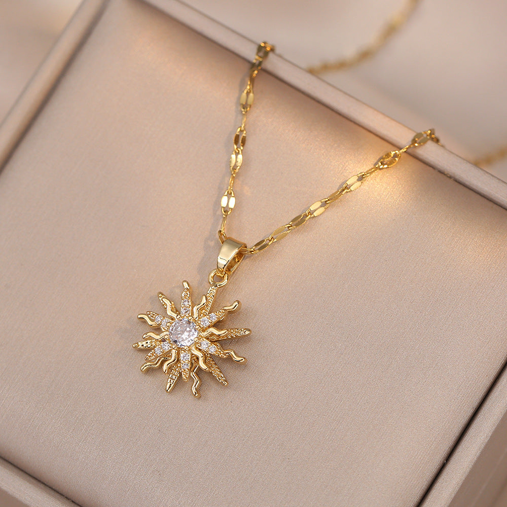 Collana titanio da donna