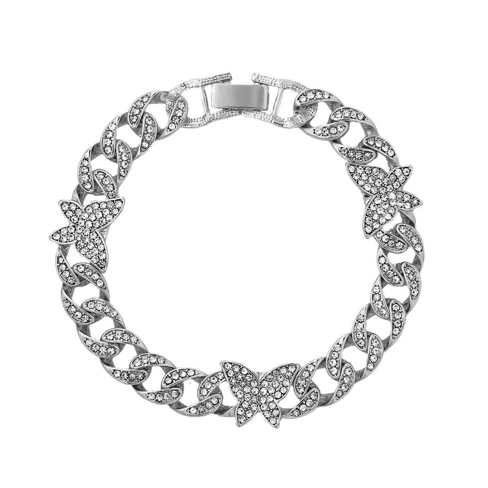 Cavigliera Farfalla Diamanti
