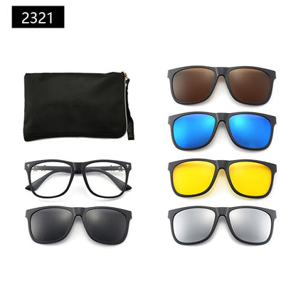 Occhiali da sole con astuccio