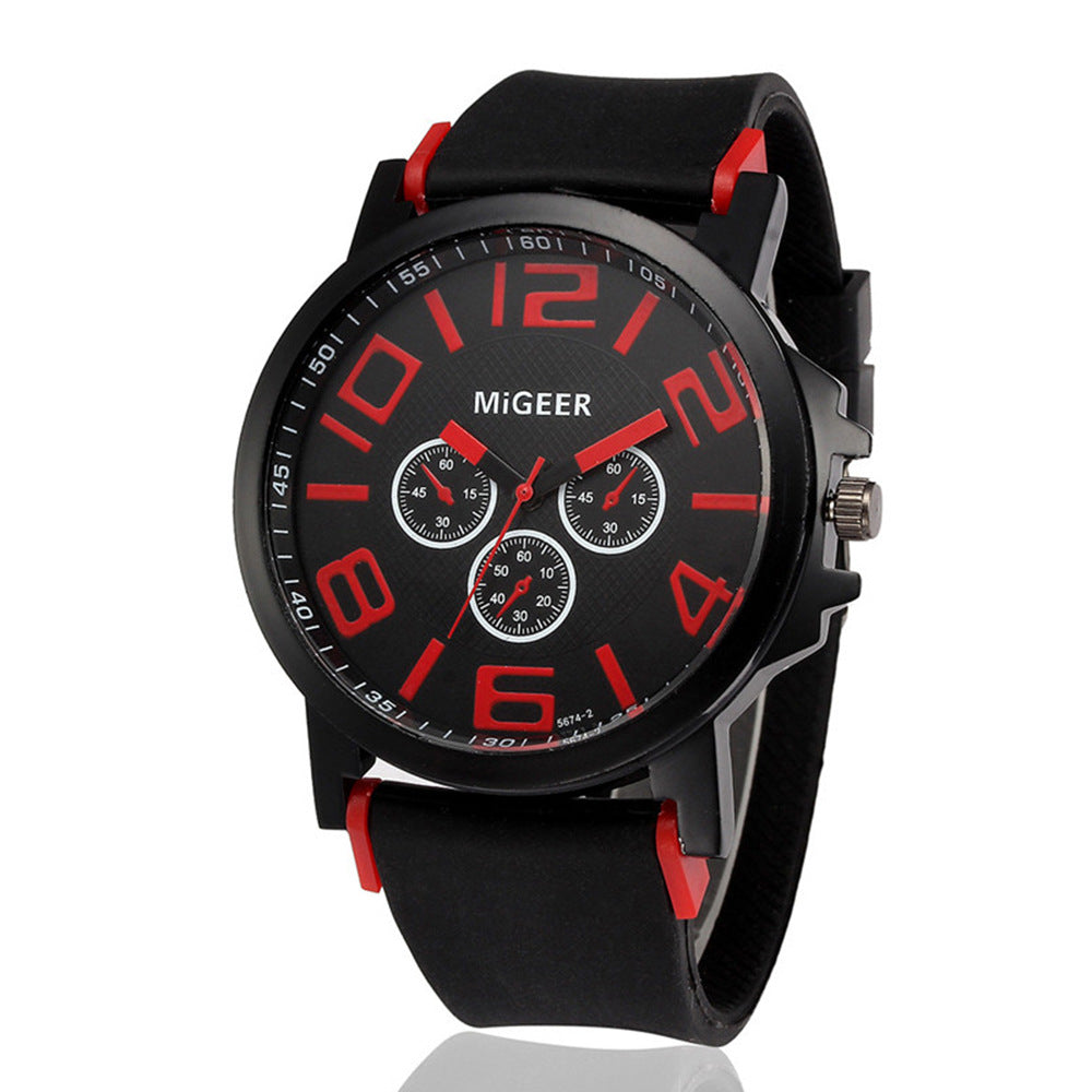 Orologio al quarzo in silicone