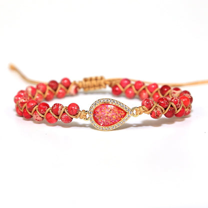 Bracciale amicizia intrecciato colorato