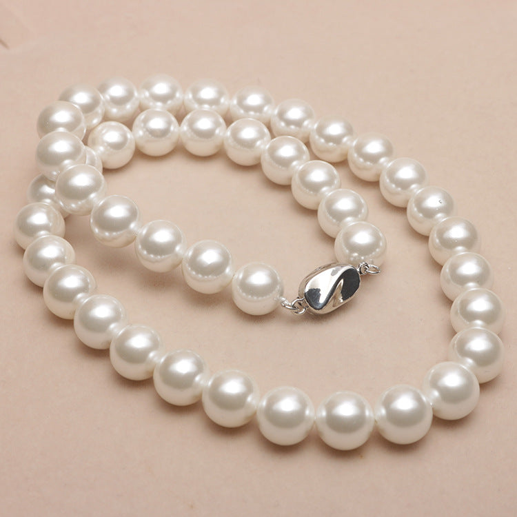 Collana conchiglia perla artificiale