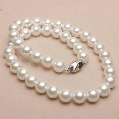 Collana conchiglia perla artificiale