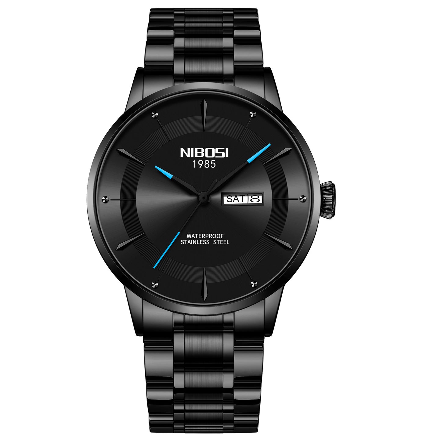 Orologio uomo impermeabile calendario luminoso